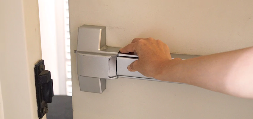 Roller Gate Panic Bar Installation in Redding, California